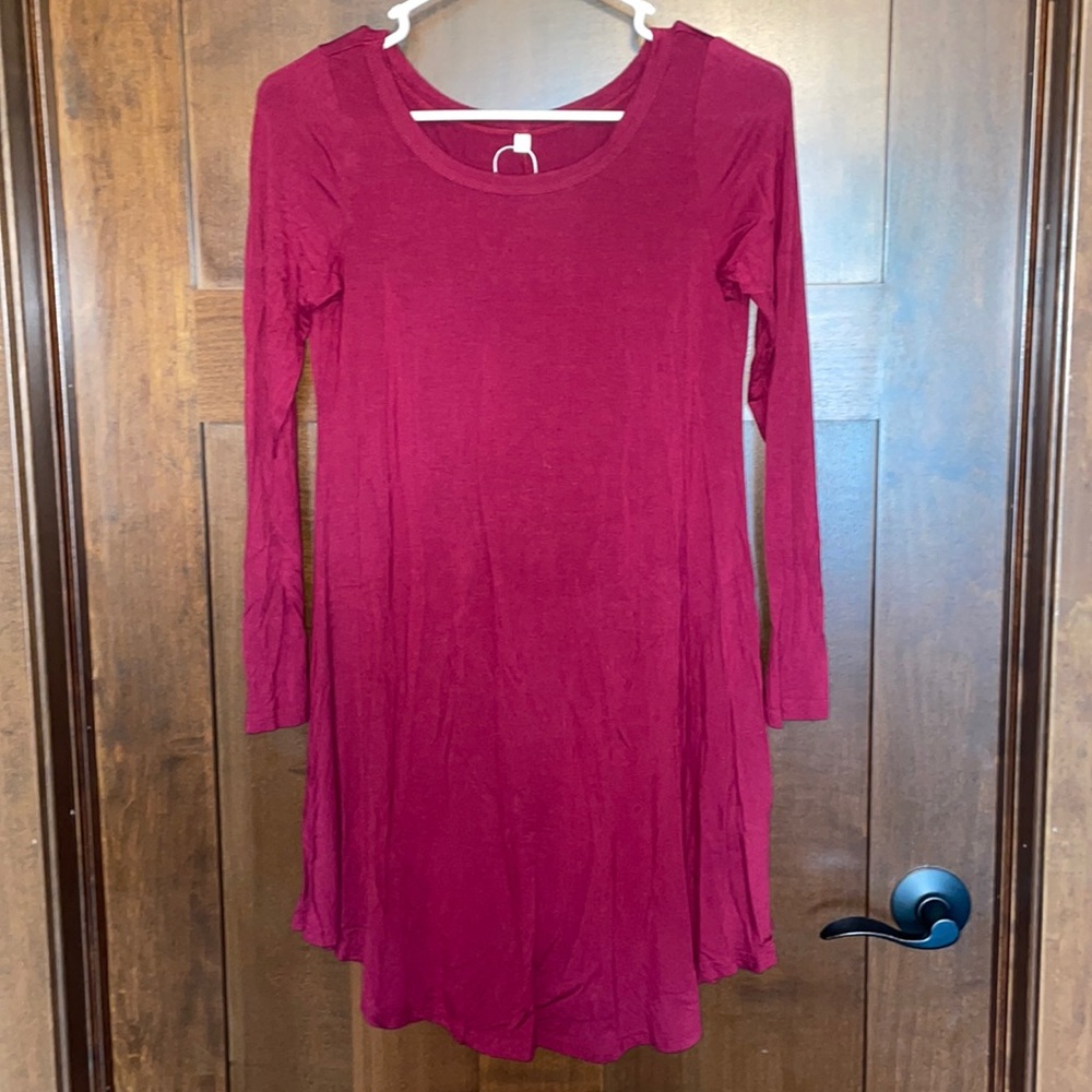 Maroon Dress